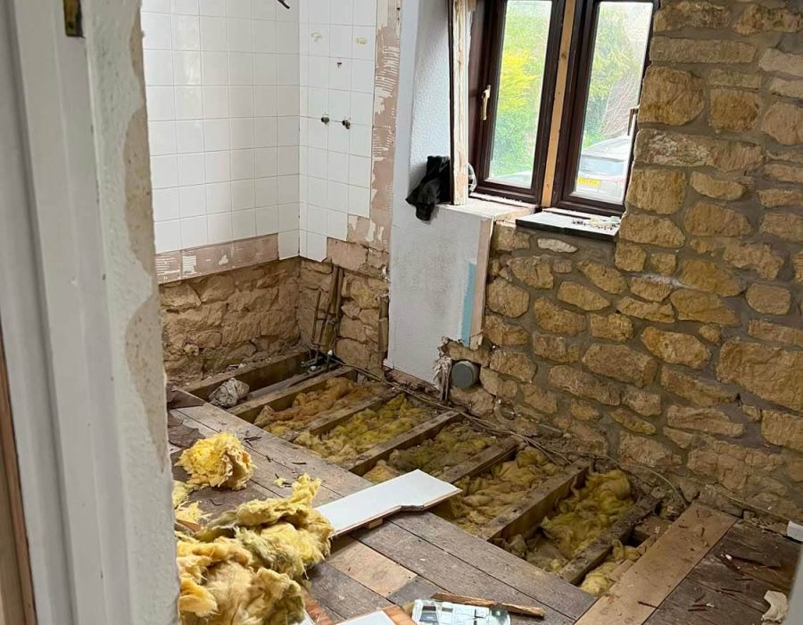 Cottage refurbishment works