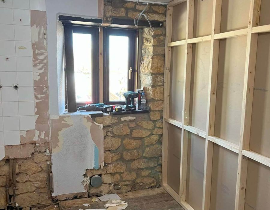 Cottage refurbishment works